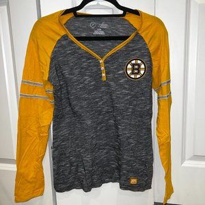Ladies Boston Bruins Size L Long Sleeve Shirt